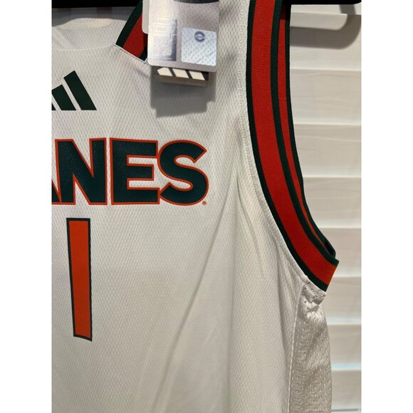 Adidas‎ Miami Hurricanes Swingman Jersey - NWT - Picture 3 of 5